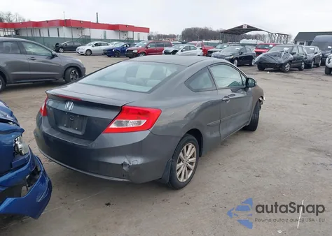 2012 Honda Civic Ex-L from USA, damaged, VIN 2HGFG3B18CH518257